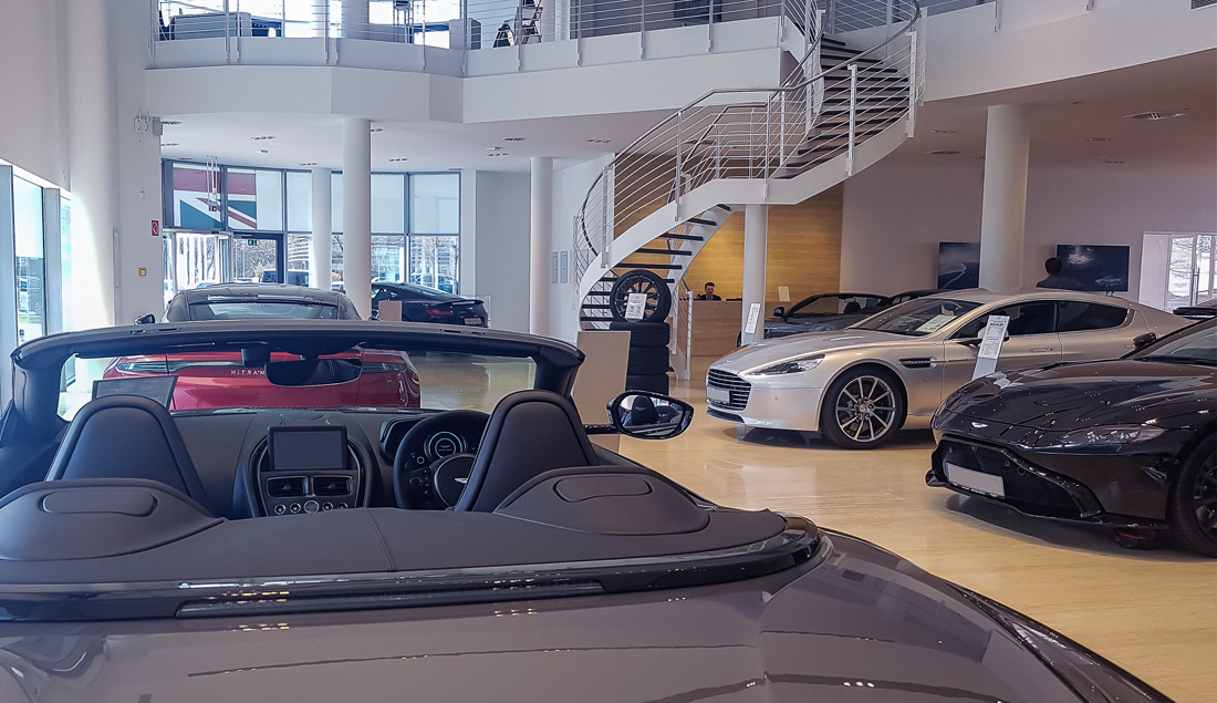 Aston Martin Showroom