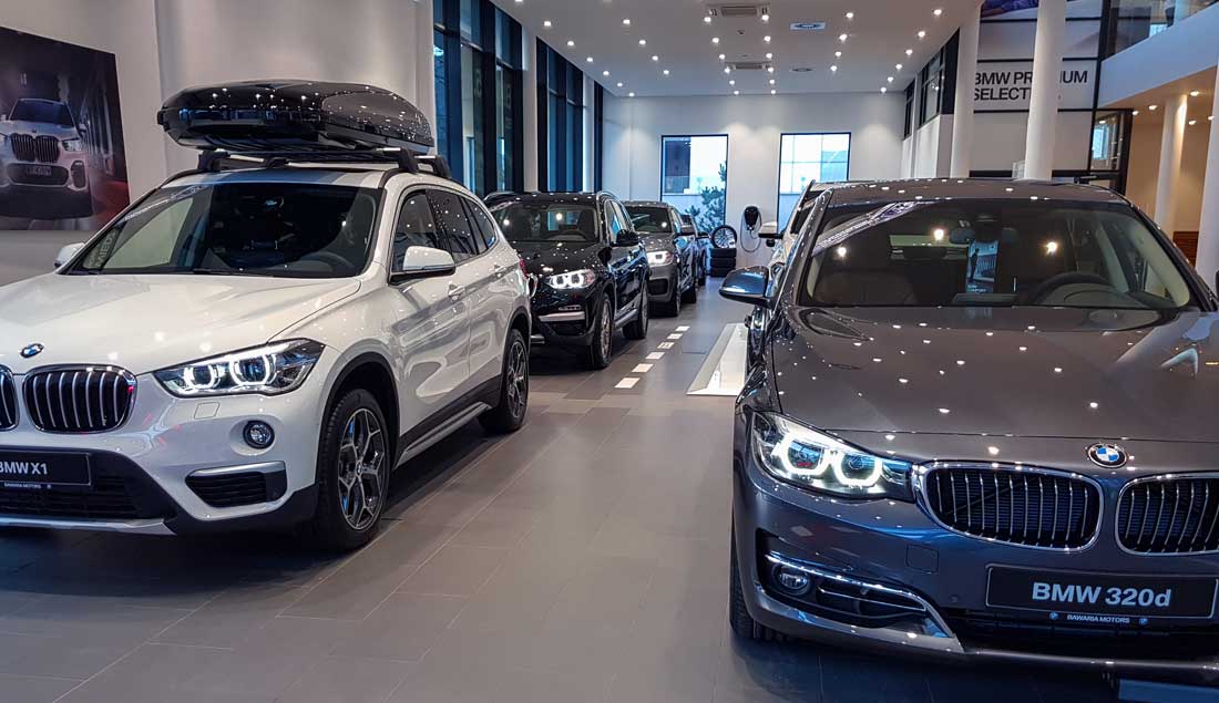 bmw showroom