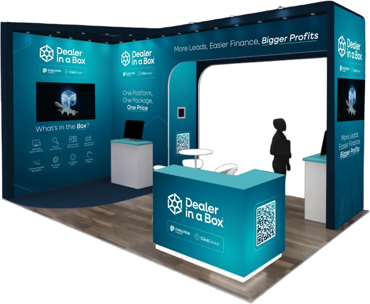 Dealer in a Box stand at AM Live 25