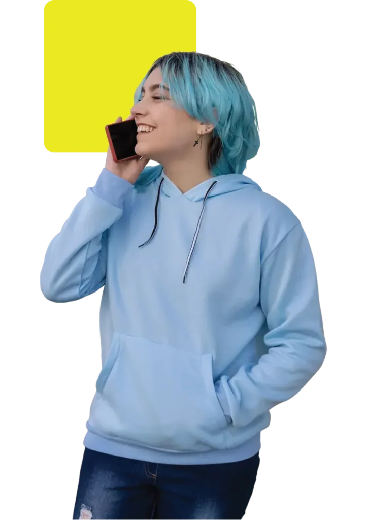 Person calling their lender about the motor finance consumer redress scheme